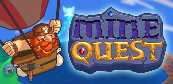 Mine Quest - Crafting and Battle Dungeon RPG游戏截图