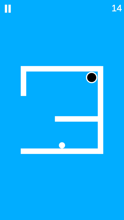 找到洞-超级休闲游戏-旋转迷宫使球掉进洞：简约游戏游戏截图