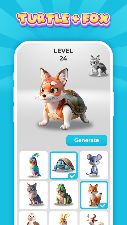 Animix : AI Mix Animal游戏截图