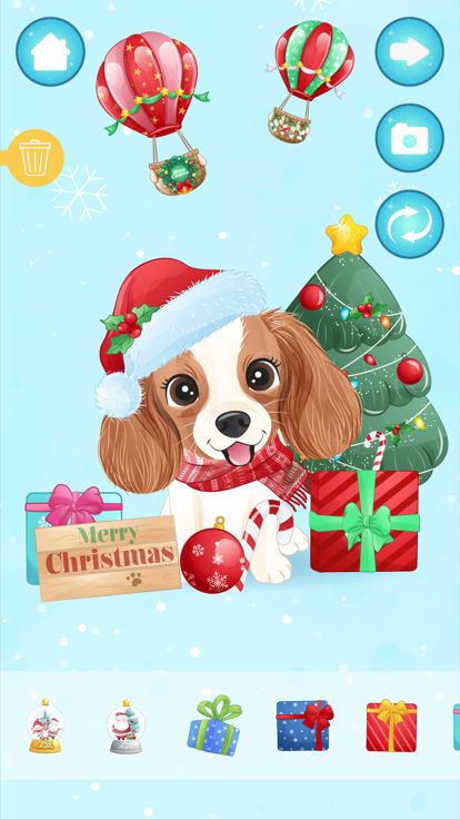 小动物捏脸贴纸游戏-打扮宠物-表情认知启蒙-彩蛋主题游戏截图