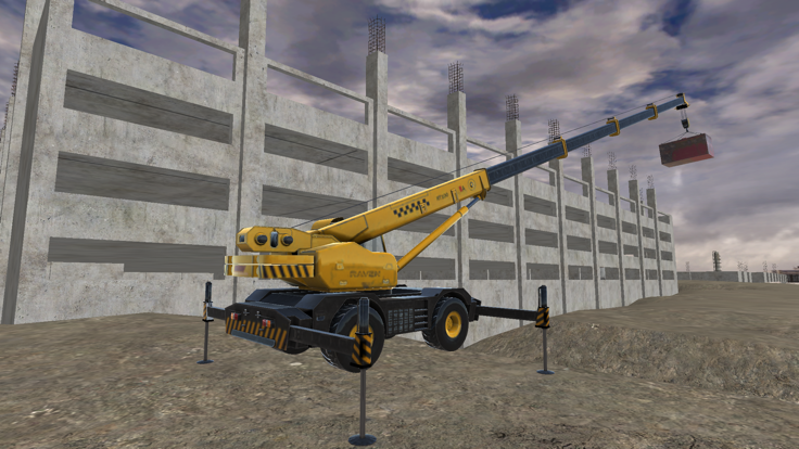 挖掘机模拟器游戏截图