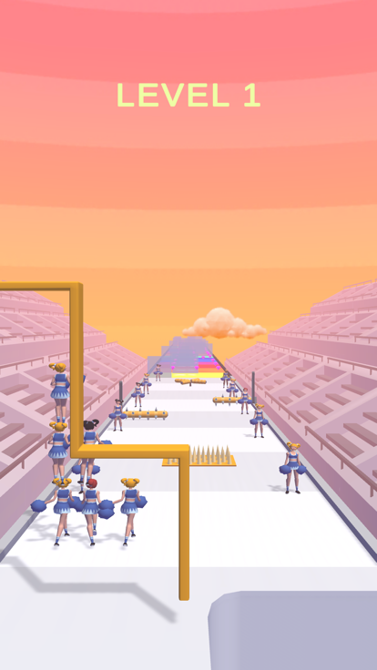 Girls Go Stacked游戏截图