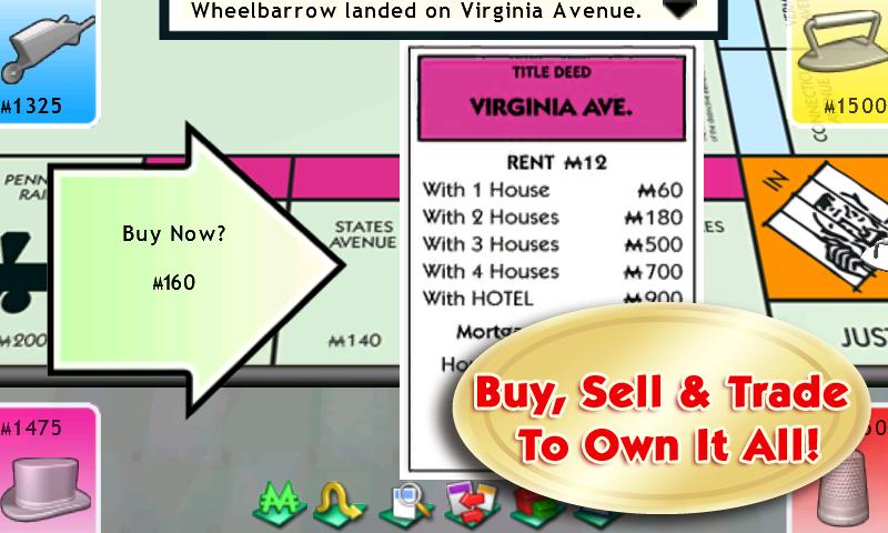 MONOPOLY游戏截图