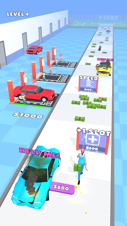 Car Factory Run游戏截图