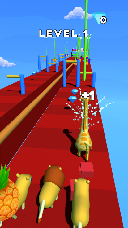 Giraffe Run游戏截图