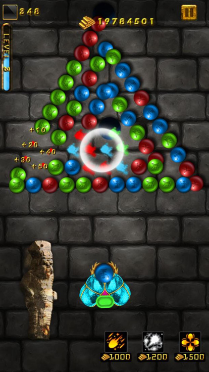 玛雅神庙 开心消除 - 经典泡泡射击单机祖玛休闲小游戏游戏截图