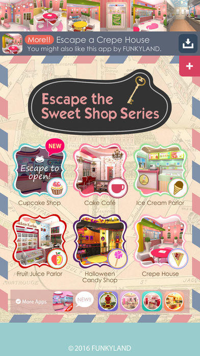 Escape the Sweet Shop Series游戏截图