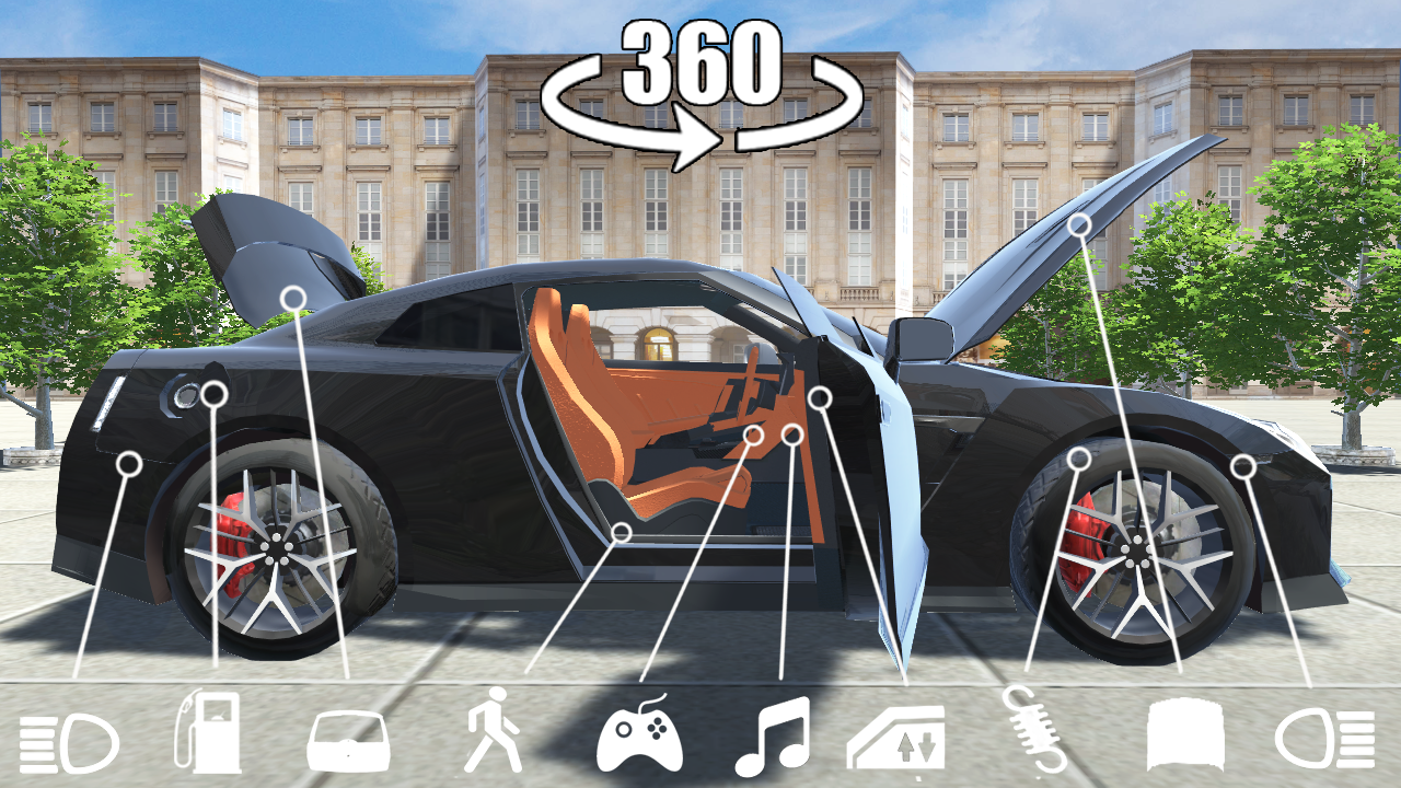 Gt-r Car Simulator游戏截图