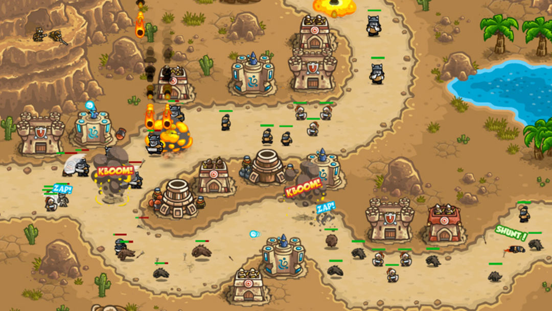 Kingdom Rush Frontiers - Tower Defense游戏截图