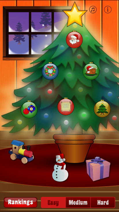 Santa's Christmas Word Search游戏截图