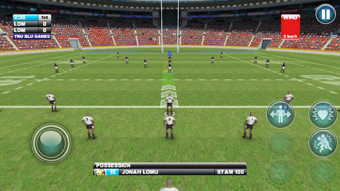 Jonah Lomu Rugby Challenge: Quick Match游戏截图