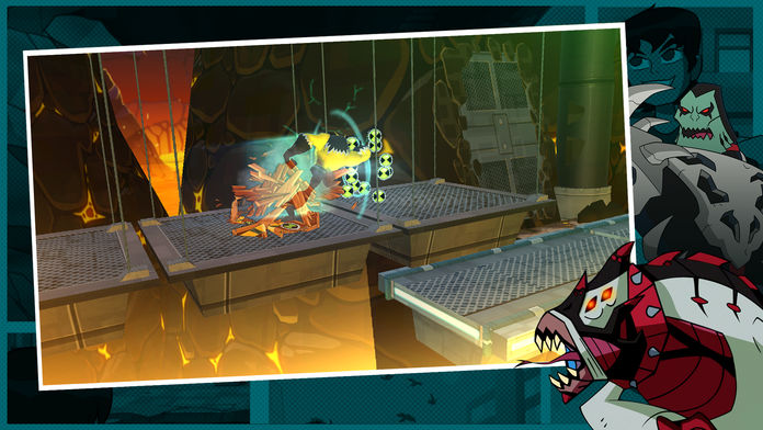 Undertown Chase - Ben 10 Omniverse Running Game游戏截图