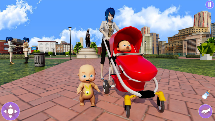 Twin Baby Life Simulator Game游戏截图