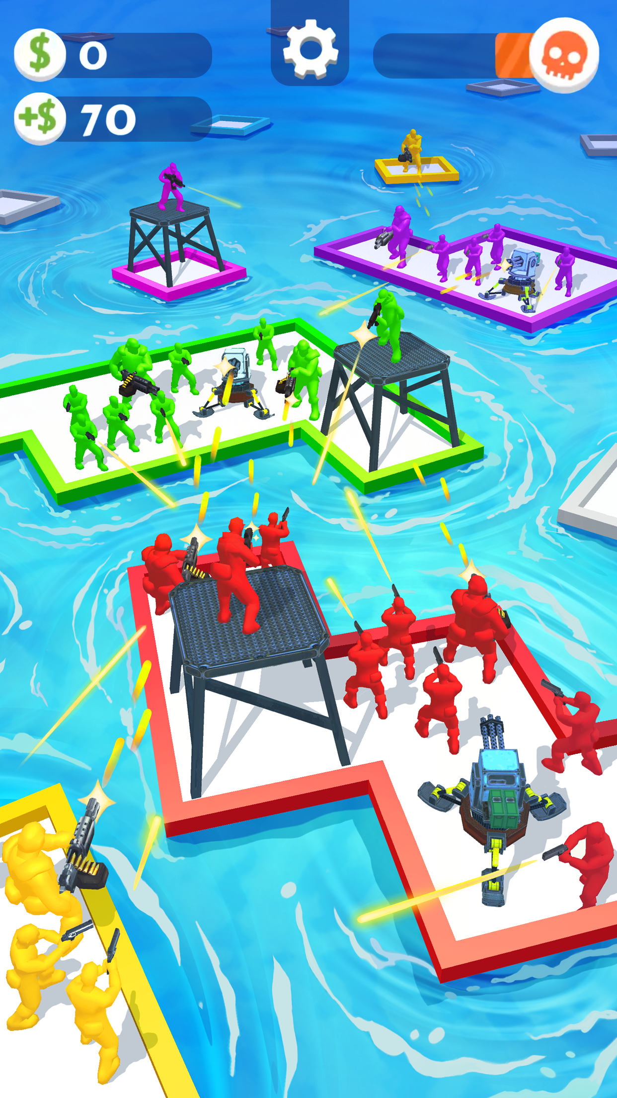 War of Rafts: Crazy Sea Battle游戏截图