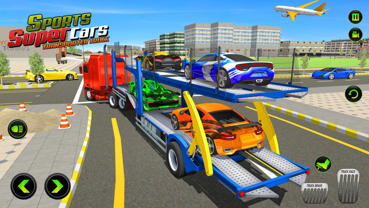 Car Cargo Truck Transport 3D游戏截图