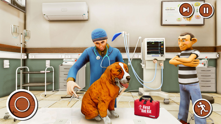 宠物 动物 逃脱 游戏 -  虚拟的  开心消消乐游戏截图