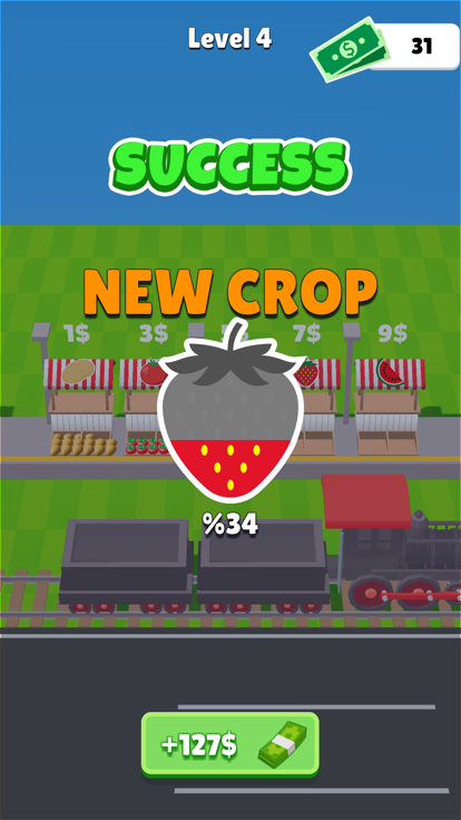 Farm Rush Run游戏截图