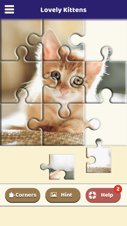 Lovely Kittens Puzzle游戏截图
