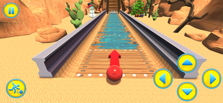 Bowling Strike-Ball Game 3D游戏截图