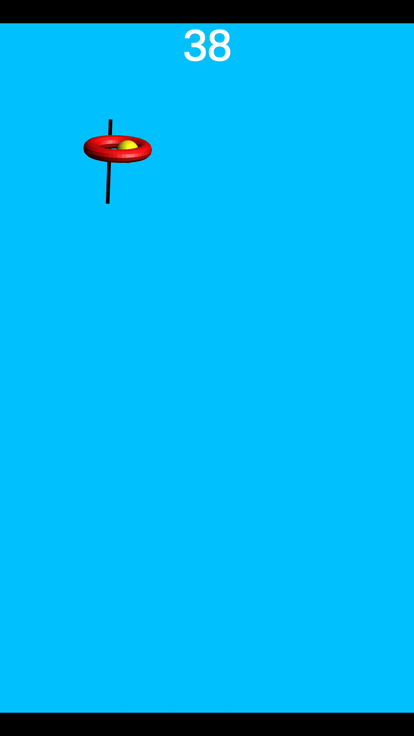 Flappy Ball Dunk游戏截图