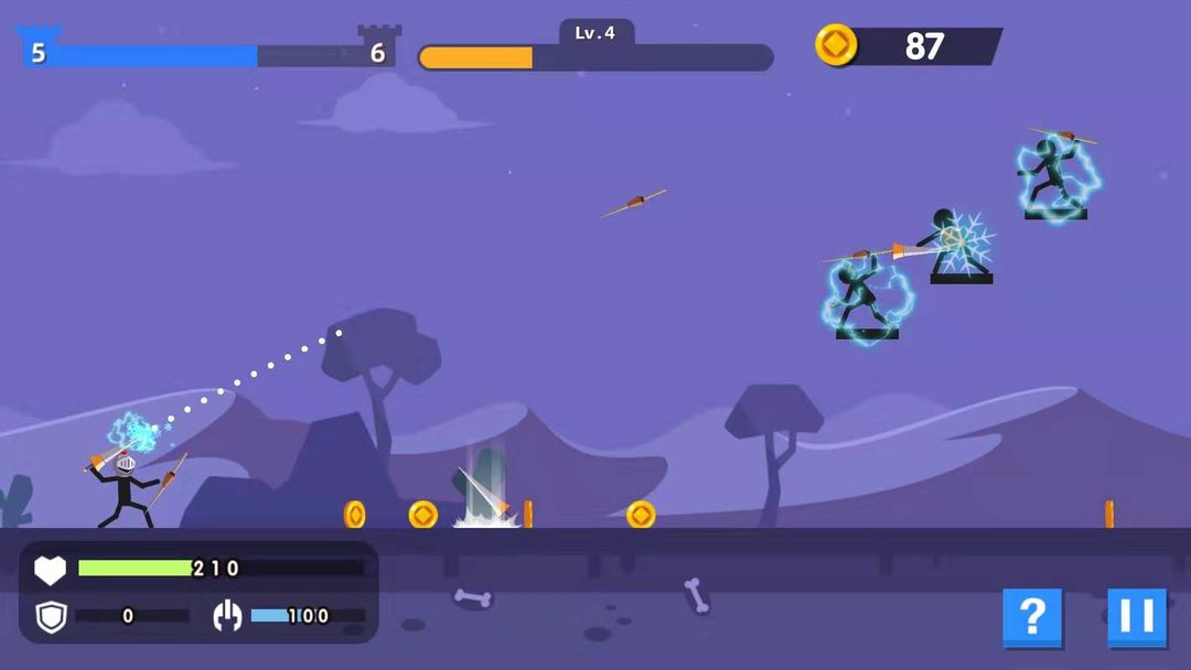 火柴人神射手游戏截图