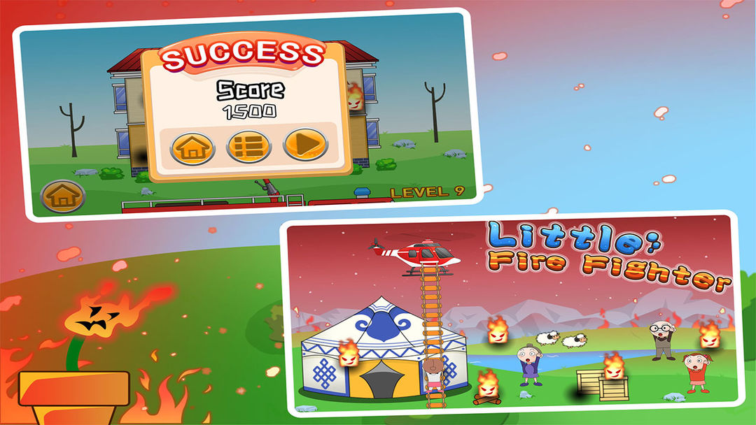 宝宝益智模拟消防员游戏截图