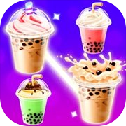 Bubble Tea Match Puzzle