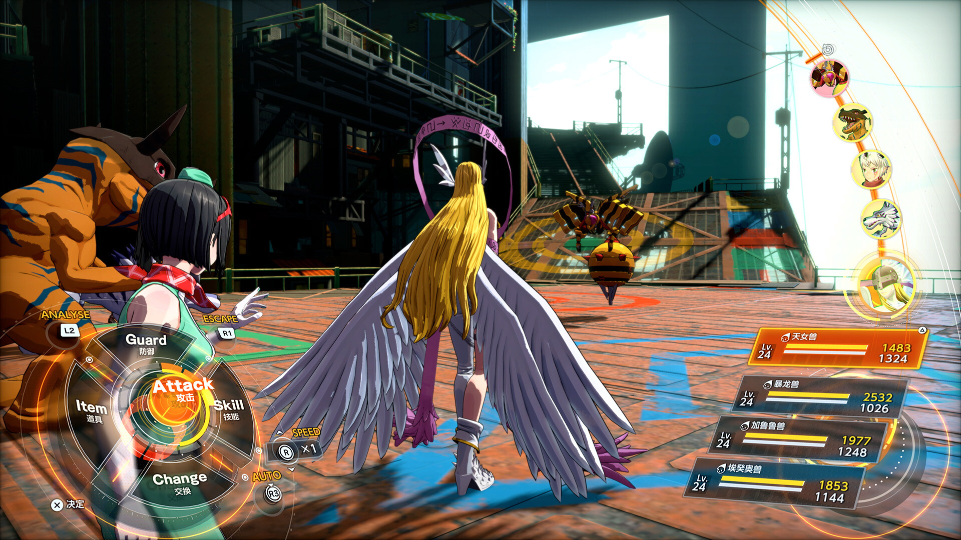 数码宝贝物语 时空异客游戏截图