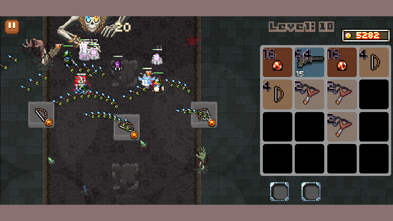 塔防2048游戏截图