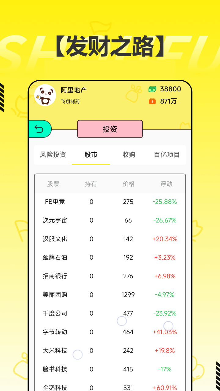 首富的一生游戏截图