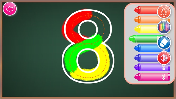 儿童游戏 - 幼儿园宝宝认数字游戏游戏截图