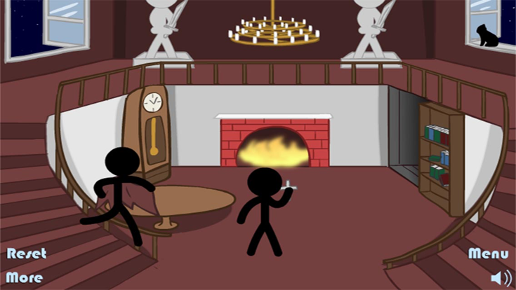 Haunted House Death - Stickman Edition游戏截图