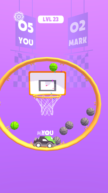Car Basketball游戏截图