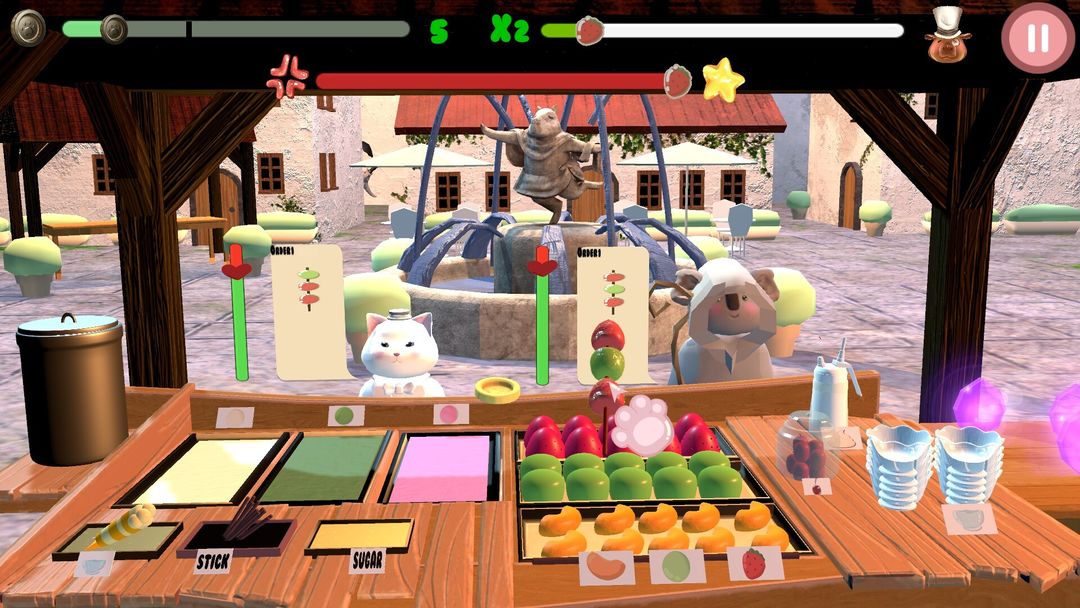 Purrfect Stall游戏截图