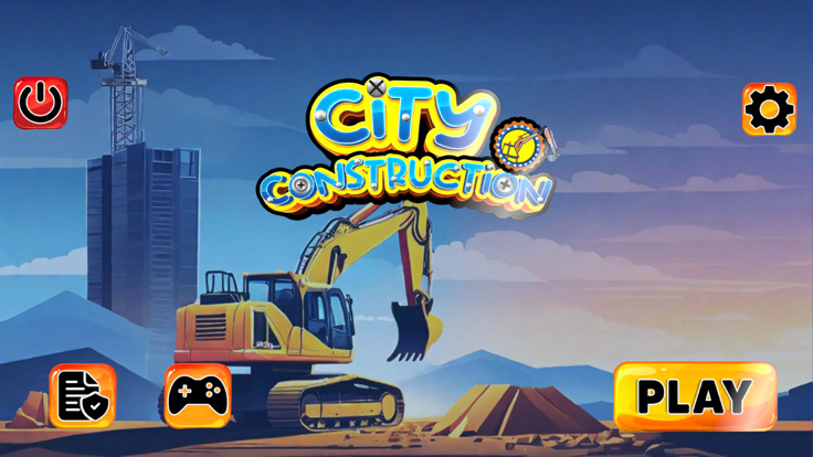 City Construction Truck Game游戏截图
