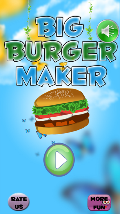 Big Burger Maker - Hamburger game游戏截图
