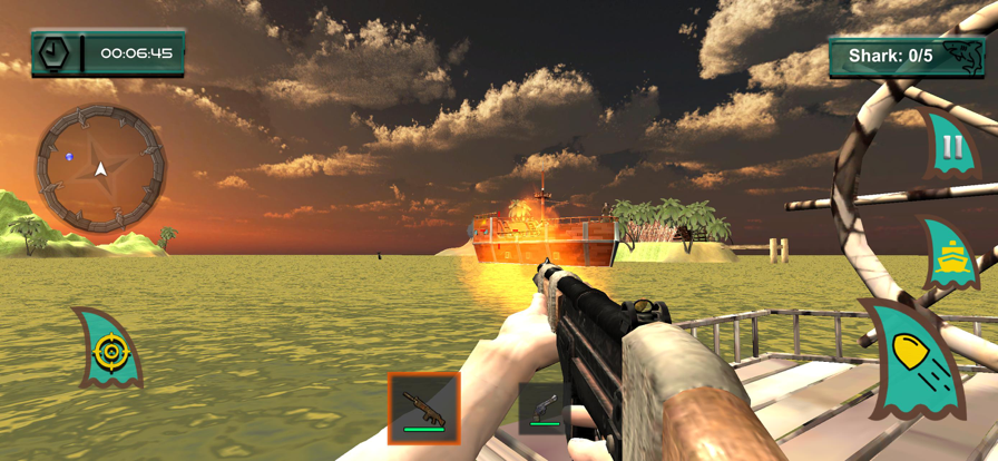 巨齿鲨  海怪 筏生存游戏截图