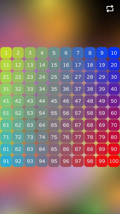 Numbers Loop - 2d Rubik's Cube游戏截图