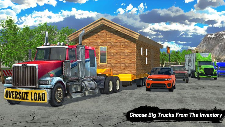 House Transporter Truck Sim游戏截图