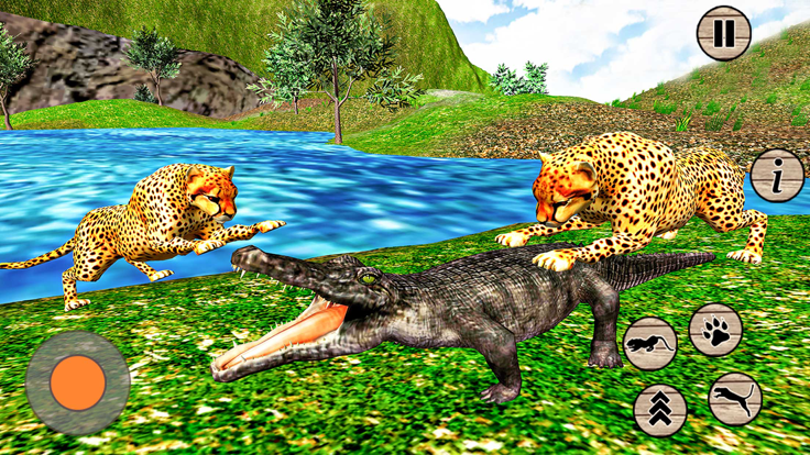 Wild Cheetah Simulator Game 3d游戏截图