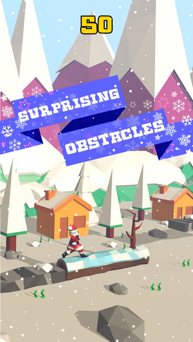 Swipe Santa游戏截图