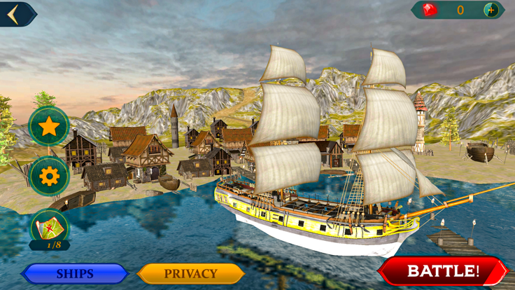 Navy Warship Fleet Sea Battle游戏截图