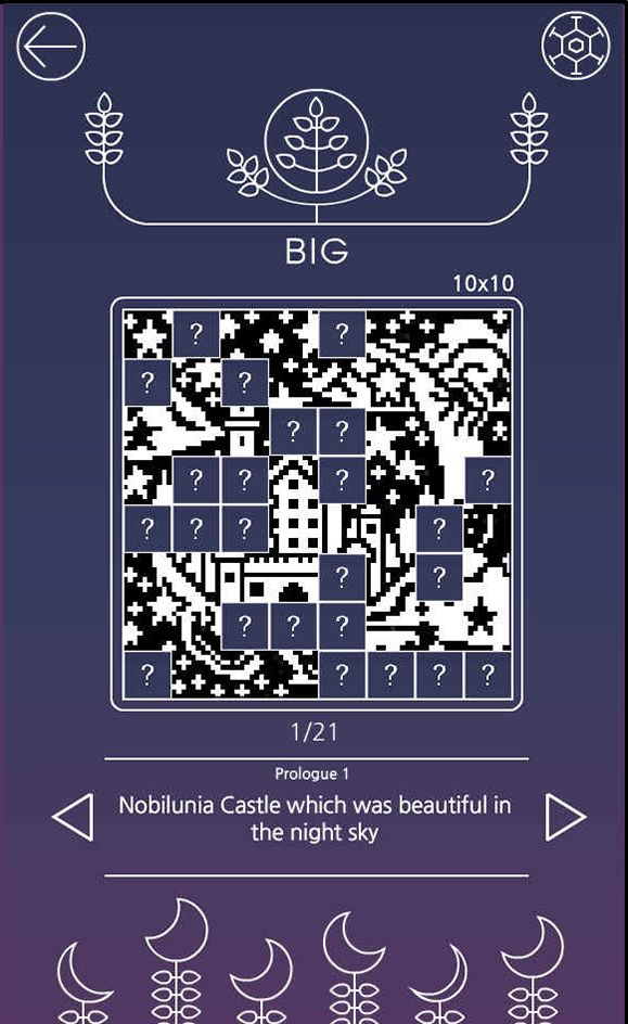 Picross Luna - A forgotten tale游戏截图