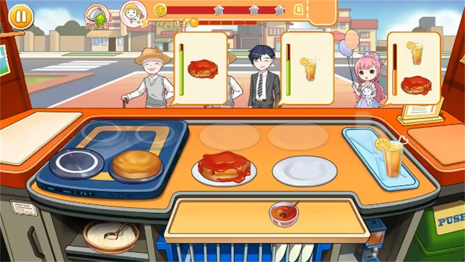美食餐厅模拟游戏截图