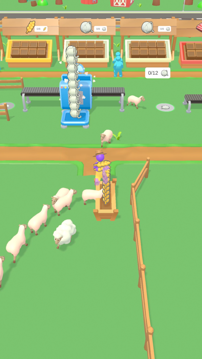 Sheep Farm Idle 3D游戏截图