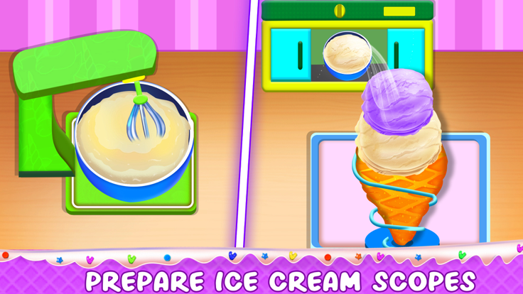 DIY冰淇淋机工厂游戏截图