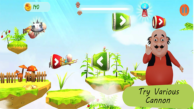 Motu Patlu Jetpack Hero游戏截图