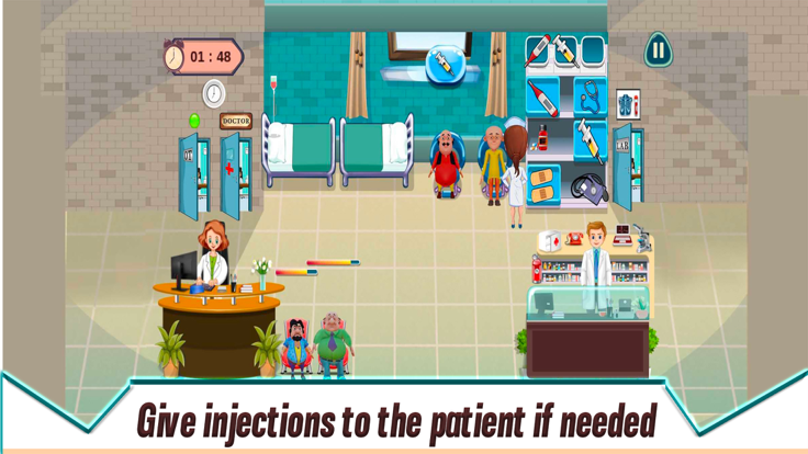Motu Patlu Hospital Simulator游戏截图