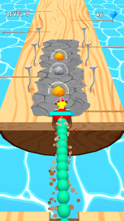 Wood Worm Master游戏截图