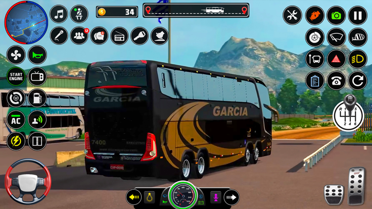 Modern City Bus Simulator Game游戏截图